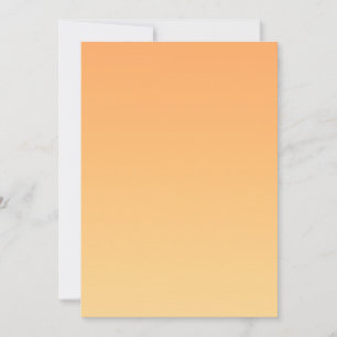 Orange and Yellow Gradient Background Invitation