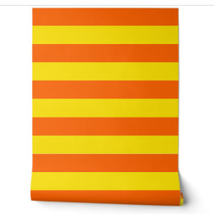 Orange and Yellow Stripes Wall Decor