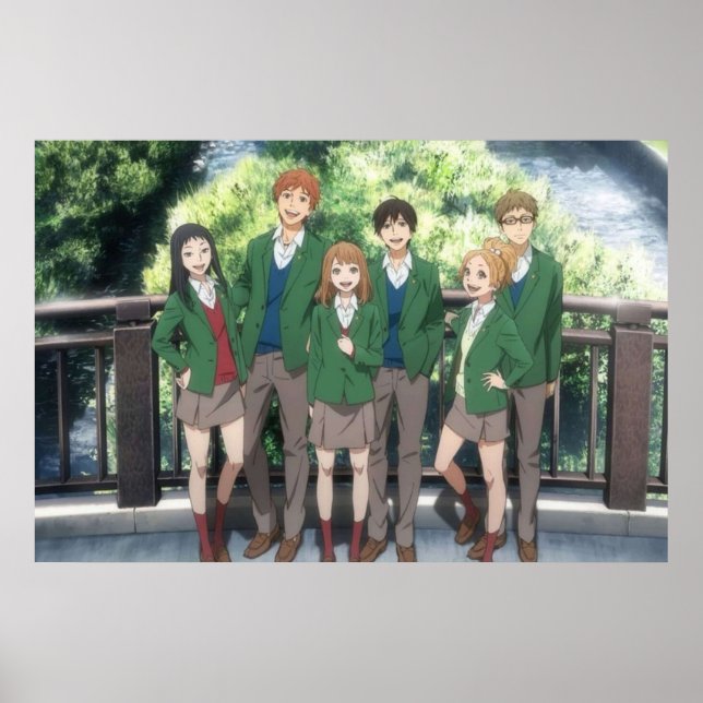 Orange Anime Poster (Front)