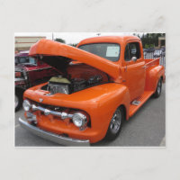 Orange Antique Truck