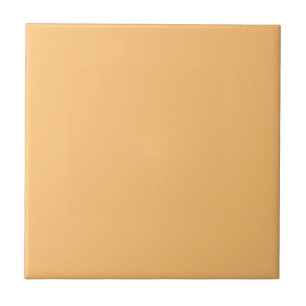 Orange Apricot Solid Colour Elegant Minimalist Ceramic Tile