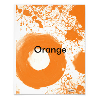 Orange Art Print