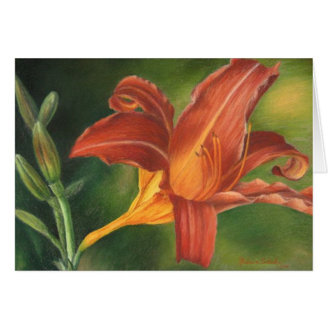 Orange Asiatic Lily (Front Horizontal)