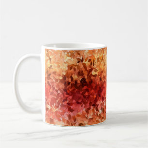 Orange Autumn Leaves Coffee Mug