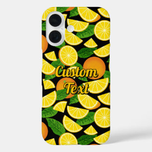 Orange Background iPhone 16 Case