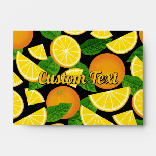 Orange Background Envelope
