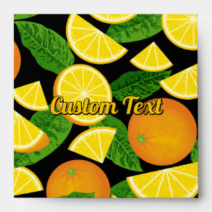 Orange Background Envelope