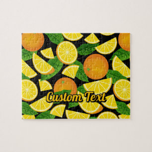 Orange Background Jigsaw Puzzle