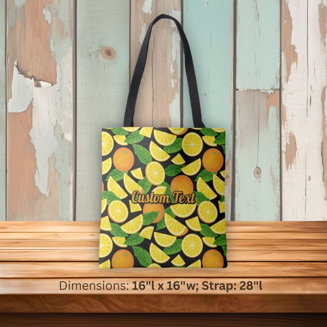 Orange Background Tote Bag (Creator Uploaded)