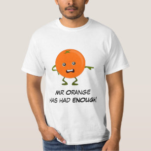 Orange: Bad Fruit Gang with Customisable Slogan T-Shirt
