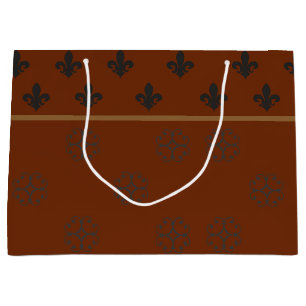 Orange Bar Large Gift Bag