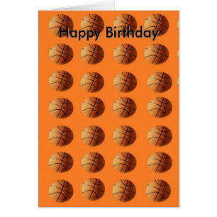 Orange Basketballs On Orange Background,