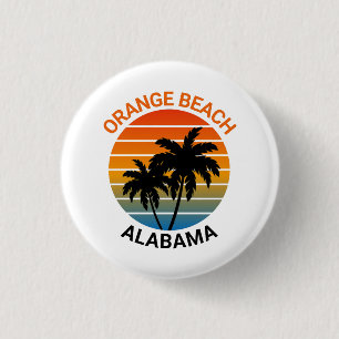 ORANGE BEACH ALABAMA 3 CM ROUND BADGE