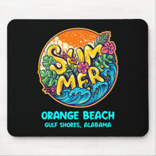 Orange Beach Gulf Shores Alabama Summer Vacation S Mouse Pad