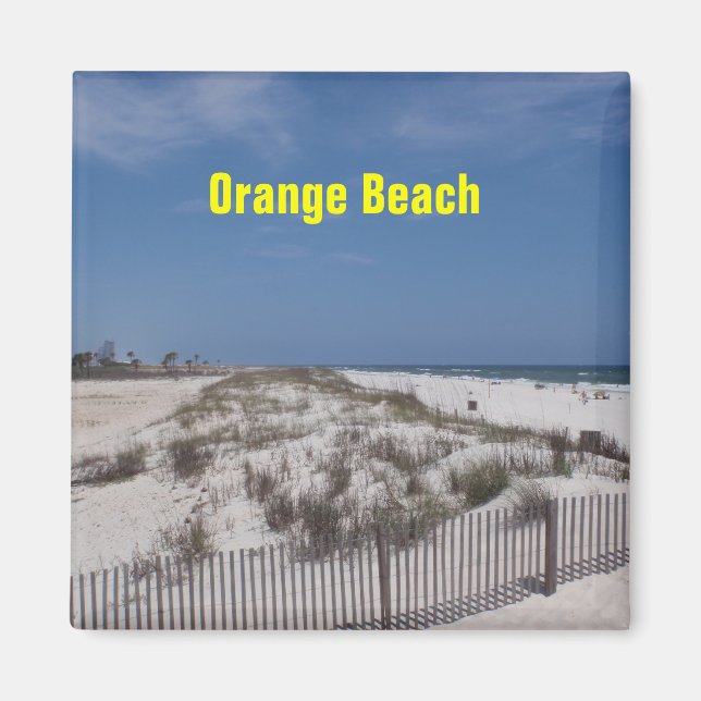 Orange Beach magnet (Front)