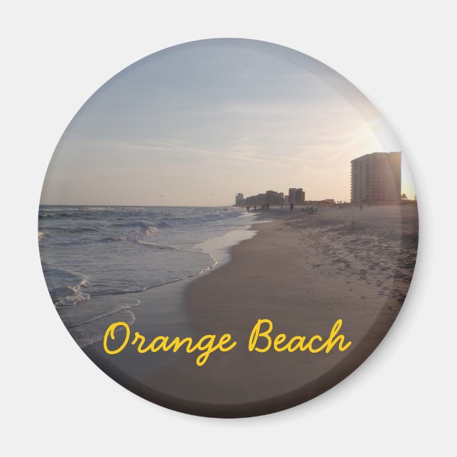 Orange Beach magnet (Front)