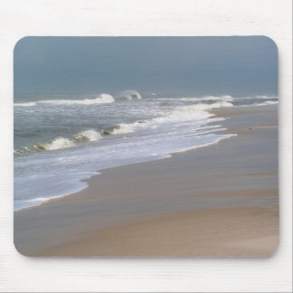 Orange Beach Mouse Pad
