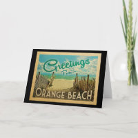 Orange Beach Vintage Travel