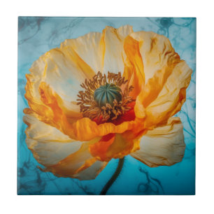 Orange Beauty Ceramic Tile