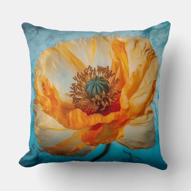 Orange Beauty  Cushion (Front)