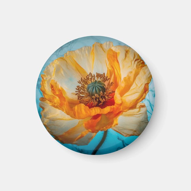 Orange Beauty  Magnet (Front)