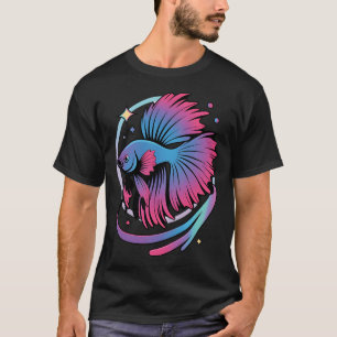 Orange Betta Design T-Shirt