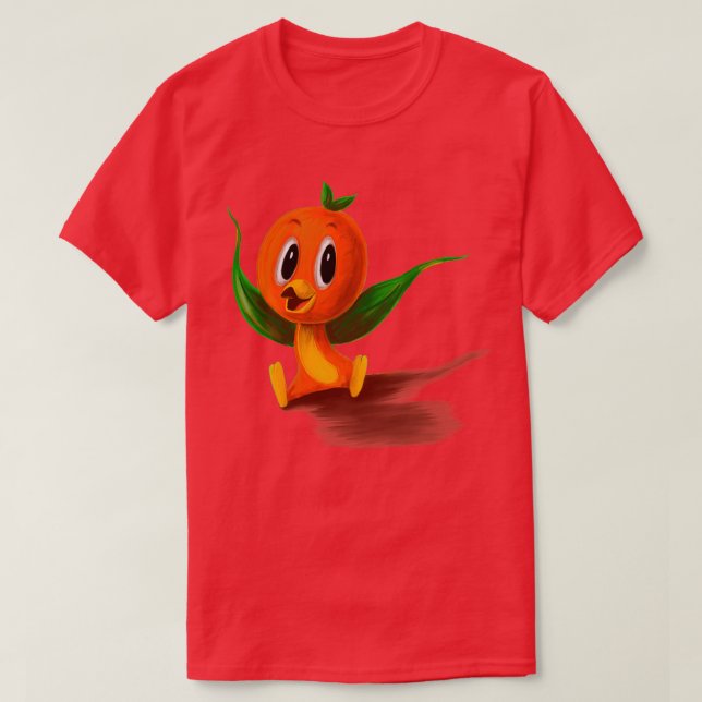 Orange bird 2 T-Shirt (Design Front)