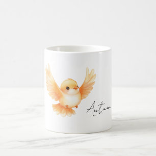 Orange Bird Coffee Mug