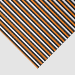 Orange & Black Halloween Carnaval Magic Tissue Paper