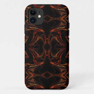 Orange & Black iPhone 5 Custom Case-Mate ID 11 Case