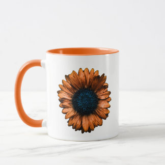 Orange Blanket Flower Mug