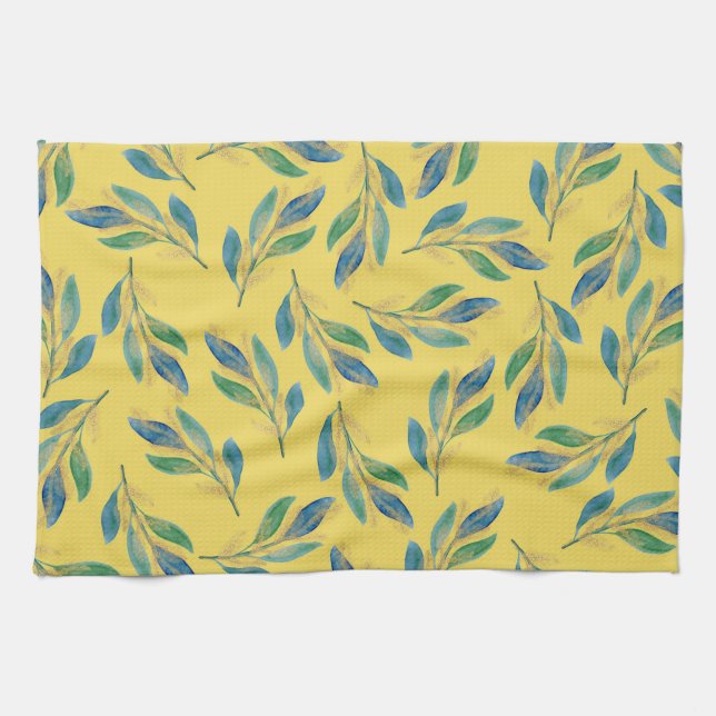 Orange Blood Tea Towel (Horizontal)