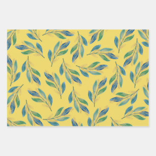 Orange Blood Wrapping Paper Sheet