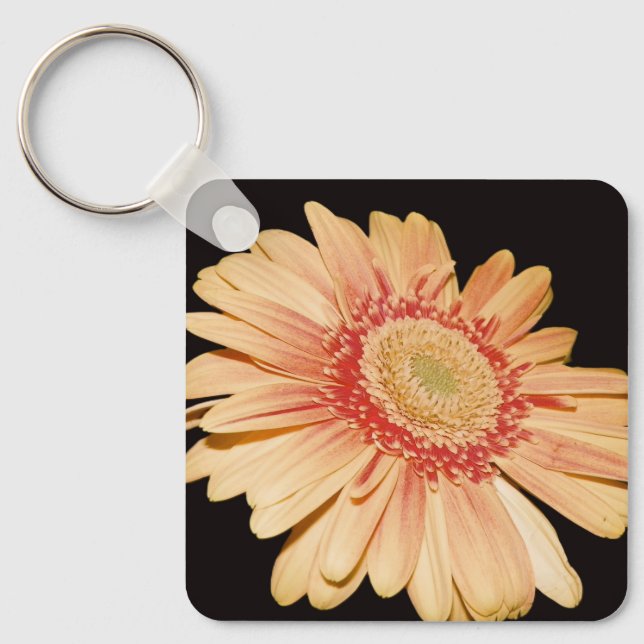 Orange Bloom Keychain (Front)