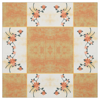 Orange Blossom Fabric