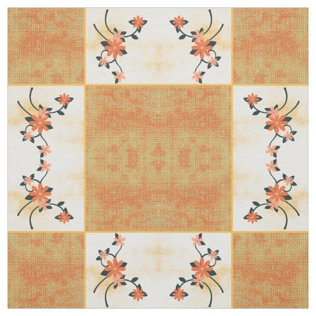 Orange Blossom Fabric (Swatch)