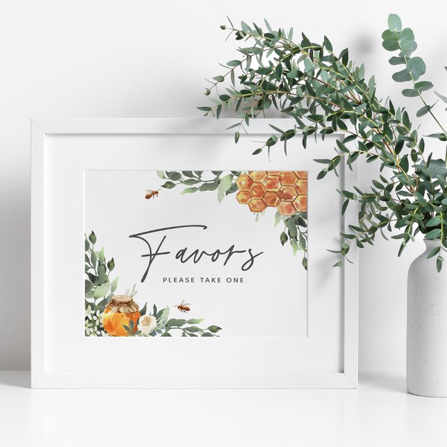Orange Blossom Honey Bee Favours Sign (Creator Uploaded)