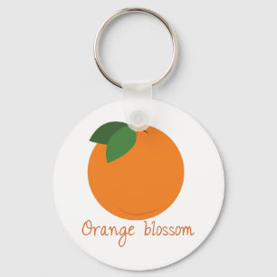 Orange Blossom Key Ring