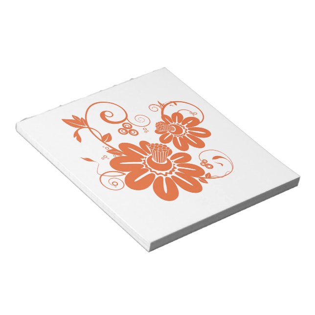 Orange Blossom Notepad (Angled)