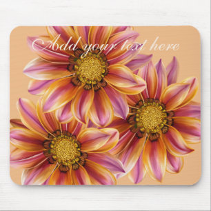 Orange Blossom Personalised Mousepad