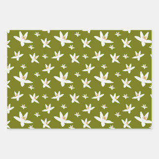 Orange Blossom Wrapping Sheets