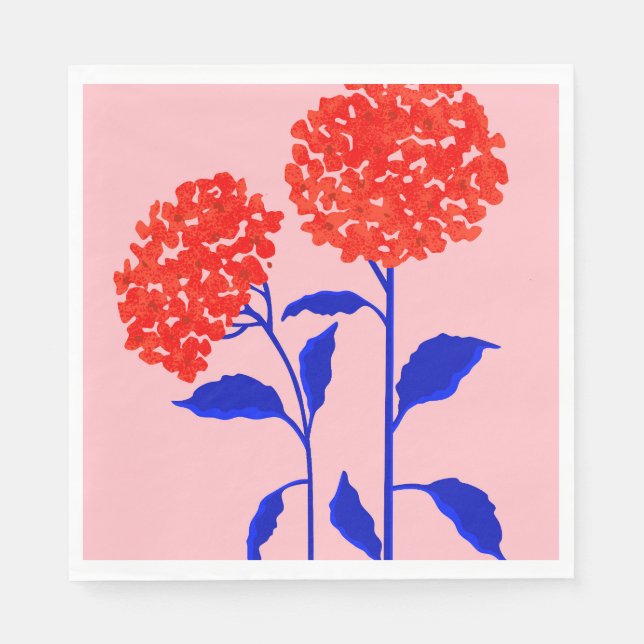 Orange Blossoms Napkin (Front)