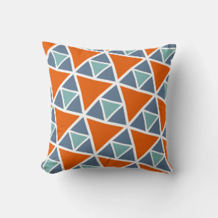 Orange & Blue Cushion