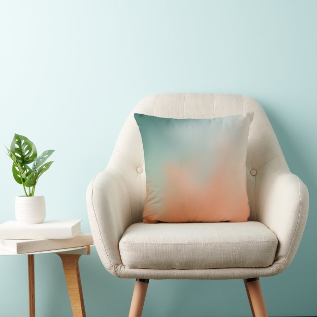 Orange Blue  Cushion (Chair)