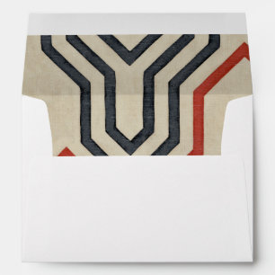 Orange & Blue Graphic Lines Envelopes