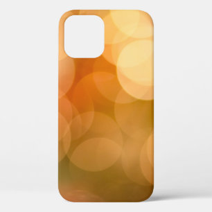 Orange bokeh lights iPhone 12 case
