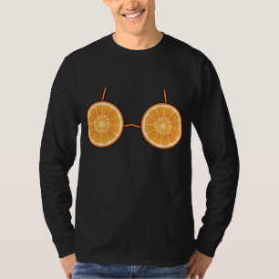 Orange Bra Costume Cute Easy Fruit Halloween Gift T-Shirt