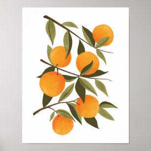 Orange Branch Botanical Citrus Home Decor