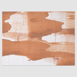 Orange-brown abstraction tissue paper