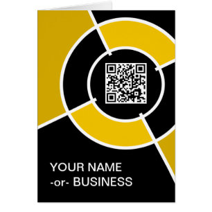 orange bullseye QR code